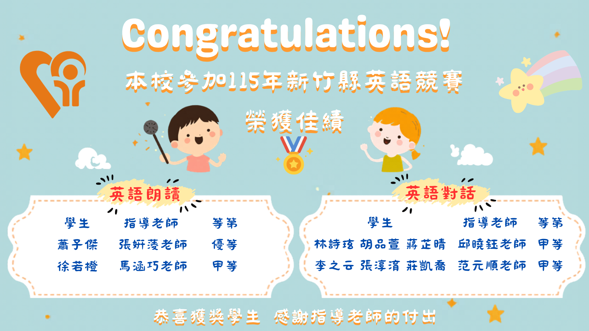 英語競賽原頁面開啟