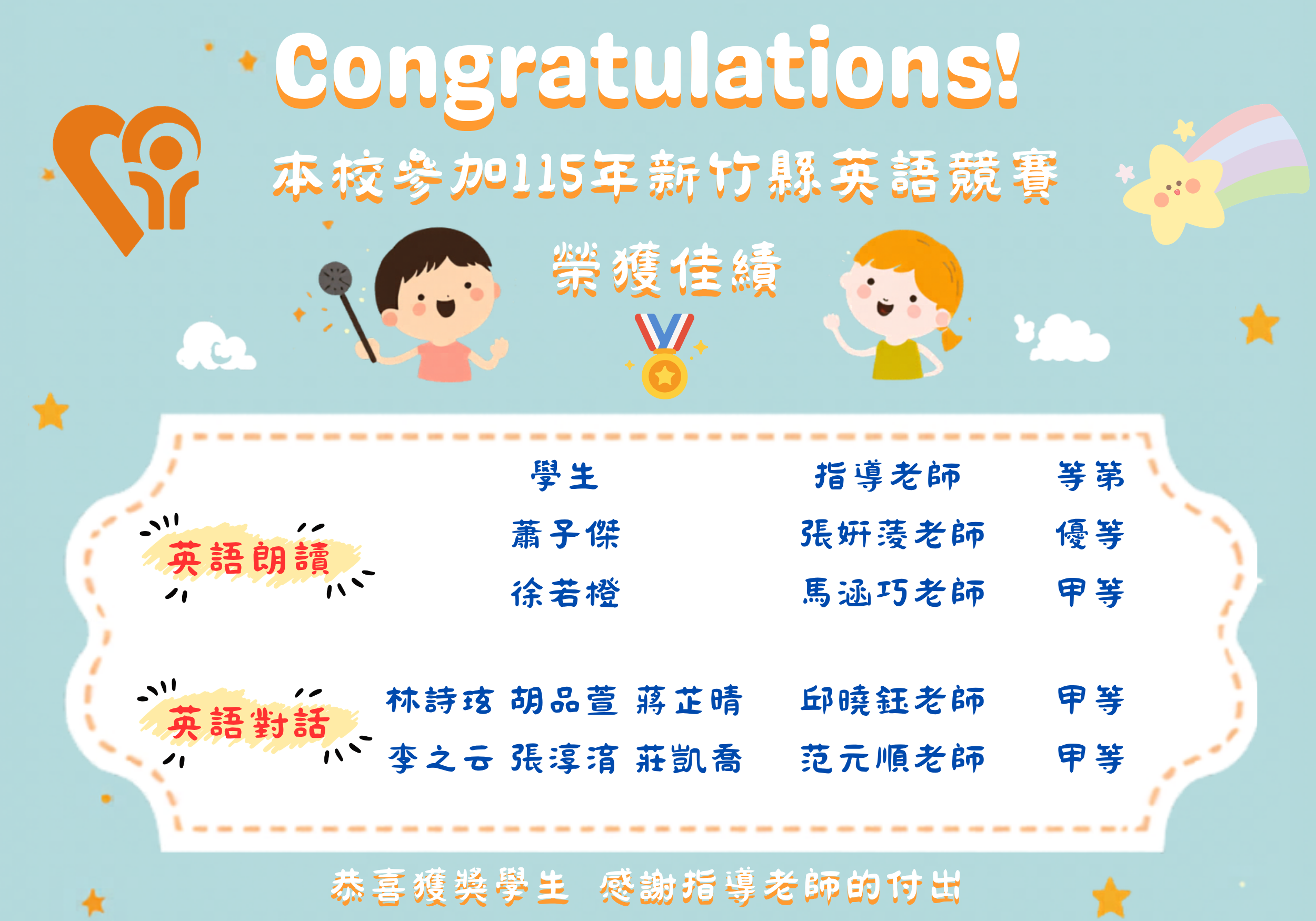 英語競賽原頁面開啟